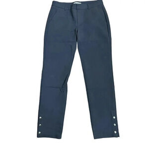 Anine‎ Bing Women's Blue Straight Leg Cropped Casual Pants Size Small